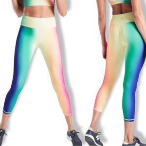Athleta rainbow leggings